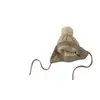 Gorro para Bebé Otoño e Invierno Cálido y a Prueba de Frío Lindo Oso Bola de Pelo Gorro con Protección para Orejas Bebé Cortavientos y Elegante Gorro Versátil de Poner