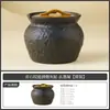Cinzeiro de cerâmica de alta qualidade feito de fábrica para uso doméstico, simples e elegante, cinzeiro de escritório com tampa para evitar que as cinzas voem