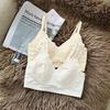Máscara de Gelo Ultrafina Copo de Cristal Orelhas de Coelho Látex Lindas Costas Roupa Interior Sem Costura Sutiã Push-up Sem Anéis para Mulheres