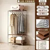 Arara de Roupas Aberta com Combinações Guarda-Roupa Simples para Quarto Closet Walk-in Prateleira de Armazenamento para Casa Guarda-Roupa de Chão