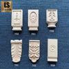Adornos para Muebles Cuadrados Lansen de Talla de Madera Dongyang, Accesorios de Cabeza de Columna Romana en Relieve, Base de Columna, Base de Columna Romana, Madera Maciza