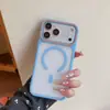 Funda Magnética Semitransparente para iPhone 18 Pro Max Apple 17 Mate con Sensación de Piel Cubierta Protectora Transfronteriza