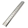 Accesorios para Gabinetes de Bebidas Comerciales, Tiras Escalera para Refrigerador Congelador, Tiras Escalera de Capas Espesadas de Acero Inoxidable, Accesorios de Hebilla