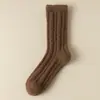 Calcetines gruesos de terciopelo australiano de doble cara para mujer, calcetines cálidos acolchados de terciopelo para otoño e invierno, calcetines versátiles anticongelante de invierno para dormir
