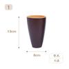 Jujube Taza Japonesa Barniz de Madera Creativo Estilo Étnico Taza de Madera Madera Sólida Taza de Té Especial LOGO Imprimible