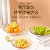 Plato de Frutas de Cristal para Sala de Estar Creativo para el Hogar Dulces Frutas Secas Plato de Frutas Estilo Europeo Cubo Grande para Frutas Servicio de Frutas