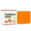Comércio exterior transfronteiriço sabonete de cúrcuma creme de cúrcuma kit de cuidados com sabonete de cúrcuma sabonete clareador de pele sabonete artesanal