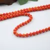 Moda Malquita Natural Redonda Perlas DIY Perlas Sueltas Accesorios Pulsera de Perlas Pendientes Joyería Accesorios Semi-Terminados Xinjiang