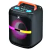 Altavoz Portátil Danza Cuadrada Audio Bluetooth Pequeño para Exteriores Alto Volumen Bolso