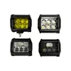 Suministro Directo Transfronterizo de Luz de Trabajo Modelo Sanmu de una Fila con 6 LEDs, Luz Auxiliar para Coche, Foco de Techo, Faro Modificado con Función Estroboscópica