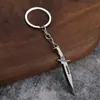 Varorant periférico pilhagem impressão arma bandido m4 impressão garra faca todo - metal modelo chaveiro pingente