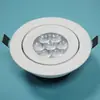 Lâmpada de teto led downlight embutido 7W carcaça de lâmpada de teto preto branco Taiwan fixo fabricante Zhongshan