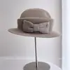 Sombrero Bombín Estilo Hepburn para Mujer Verano Transpirable Versátil Adelgazante Facial Tejido Retro Protección Solar Sombrero de Pescador Moderno