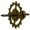 Accesorios para despertador mecánico, Cuerda manual, Espiral, Volante de balanceo, Engranajes, Piezas de repuesto para reloj retro nostálgico