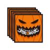 Tema de Cabeza de Calabaza de Halloween Plato de Papel Desechable Plato de Papel para Fiesta Infantil Taza de Papel Servilleta Decoración de Mesa Arreglo