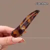 Presilha de Garra de Abalone Exquisita de Alta Qualidade para Mulheres, Grampo para Parte de Trás da Cabeça com Parte de Trás Plana, Confortável de Usar, Presilha para Cabelo Liso, Acessório de Cabelo Versátil