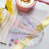Sellador de pintura de silicona, molde para dejar caer fluidos, pinzas para pintar, color macarrón, alfiler para mezclar, base de vela