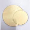 Astillas de madera decorativas cortadas con láser para bricolaje, adornos geométricos de madera de álamo, astillas de madera decorativas para el hogar, astillas de madera redondas