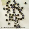 Cuentas Cerámicas de 12mm Hechas a Mano para Pulsera DIY, Collar, Aretes, Material para Bisutería, Accesorios de Joyería, Cuentas Planas para Estudiantes