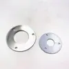Soporte de tubería de acero inoxidable 304 placa decorativa pulida cubierta ciega redonda arandela de placa inferior anillo para tubo redondo