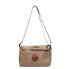 Nova Bolsa Transversal Multicamadas 2025 Casual Versátil Multibolsos Portátil Bolsa de Tecido de Nylon Resistente a Respingos Leve Bolsa de Ombro Feminina