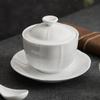 Olla de Cerámica con Encaje Olla para Estofado Olla para Sopa Doméstica Olla para Vapor de Una Persona Olla Individual Vajilla de Hotel Olla para Sopa con Plato Comercial