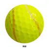 Bola de golfe caiton feita sob medida por uma fábrica de origem de 20 anos, apresentando padrões esportivos divertidos, bola de golfe de camada dupla