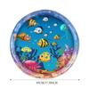 Juguete Guía de Gateo para Niños de Verano, Tapete de Gateo de PVC para Mascotas, Gatos y Perros, Flotador Inflable Espesado del Océano