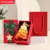 Enfeites de Árvore de Natal de Tricô Mais Vendidos no Exterior, Decorações de Natal Criativas de Crochê e Enfeites de Natal Festivos