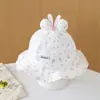 Sombrero de Bebé Estilo Delgado de Verano Protección Solar Infantil Visera Solar Lindo Súper Adorable Sombrero de Pescador para Bebés Niñas Sombrero de Sol de Primavera y Otoño