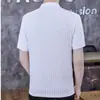 Camisa Polo de Hielo Delgado Transpirable Fresca de Verano para Hombre Nueva Camiseta Casual de Manga Corta Cuello Solapa Corte Delgado Ropa