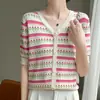 Nuevo Top de Dos Tonos con Cuello en V Falso de Dos Piezas para Mujer Primavera 2026 Ajuste Delgado Elegante Versátil para el Trabajo