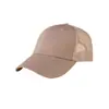 Gorra de Béisbol de Algodón con Media Malla de 6 Paneles Estilo Coreano Nueva Casual Pico de Pato Retro para Viajes al Aire Libre con Logo Personalizable