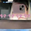 Pegatinas para Coche de Lazo, Pegatinas Reflectantes de Espejo, Pegatinas para Espejo Retrovisor, Pegatinas Decorativas Lindas para Coche que Cubren Rayones