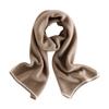 Outono e Inverno nova cor feminina correspondência 100 puro cachecol de caxemira design de favo de mel quente resistente ao frio acessórios ao ar livre