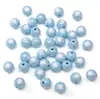 Cuentas de Estrella de Cinco Puntas con Goteo de Pintura al Óleo Acrílicas 10x9mm para Pulsera, Collar, Accesorios de Joyería, Bolsas Hechos a Mano para DIY