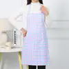 Ropa de Trabajo linda para Vendedor de Guardería de Cocina Manga Larga a Prueba de Aceite Algodón para el Hogar Antiretroceso Mono Estilo Coreano Moda Delantal