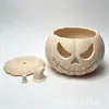 Calabaza de Halloween Impresa en 3D Recipiente de Almacenamiento Cara de Fantasma Divertida Tarro de Dulces Adorno de Decoración de Festival Transfronterizo Venta al por Mayor Disponible