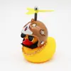 Decoração de Carro Pato Amarelo Pequeno, Capacete Tendência do Tiktok para Carros e Motos, Pato Quebra-Vento Estilo Celebridade da Internet Acessório para Carro