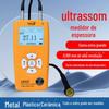 Medidor de espessura ultra-sônico florestal de alta precisão placa de aço instrumento de medição vidro plástico caldeira tubo de espessura medidor de espessura LS213