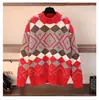 Suéter casual estilo bosque para mujer, nueva versión coreana de otoño e invierno, holgado y favorecedor, tejido versátil estilo hada