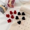 Amor de Terciopelo Pequeño Agarre Accesorios para el Cabello Pequeño Flequillo Horquilla Lateral Mini Pinza Pequeña Tocado para Mujer Horquilla Agarre para el Cabello