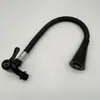 Grifo Universal Negro Transfronterizo de Ángulo Tipo Ángulo de Aleación de Zinc para Tubería, 4 Puntos, Color, Grifo Universal de Ángulo Tipo Ángulo para Cocina, de un Solo Uso Frío