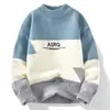 Artículos de Venta Caliente Transfronterizos, Populares en Stock, Nuevo Suéter de Punto Fino de Terciopelo de Visón para Otoño e Invierno, Suéter Básico de Punto para Hombre