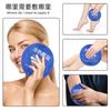 Bolsa de hielo deportiva con adhesivo redondo de gel suave, compresa fría, compresa caliente, cuidado de rodillas y tobillos, almohadilla de hielo refrescante.
