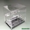 Soporte de Exhibición de Minerales para Gatos Acrílico Caja de Exhibición de Minerales de Cristal Caja de Almacenamiento de Bola de Cristal de Gema Estándar