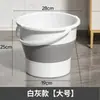 Cubo Ventilador Lacado Herramienta de Lacado Flotante Cubo de Plástico Grande Plegable Engrosado Transparente para Lavandería Doméstica Uso en Dormitorio Cubo de Agua