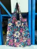 Bolsa de compras casual de moda para niñas transfronteriza, bolso de mano de nailon, bolsa de almacenamiento para mercado de alimentos de supermercado, puede ser al por mayor