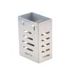 Soporte de Palillos de Acero Inoxidable para Colgar en la Pared con Drenaje Soporte para Palillos Soporte para Cucharas Jaula para Palillos Caja de Almacenamiento para Vajilla Estante Colgante de Cocina a Juego