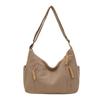 2024 Nueva Bolsa de Pana Estudiante Femenina Clase Bolso Bandolera Gran Capacidad Para Ir al Trabajo Jane Bolso Tote Bolso de Hombro